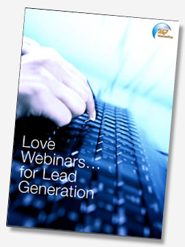 Love Webinars For… Lead Generation